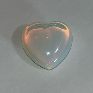 real opal heart
